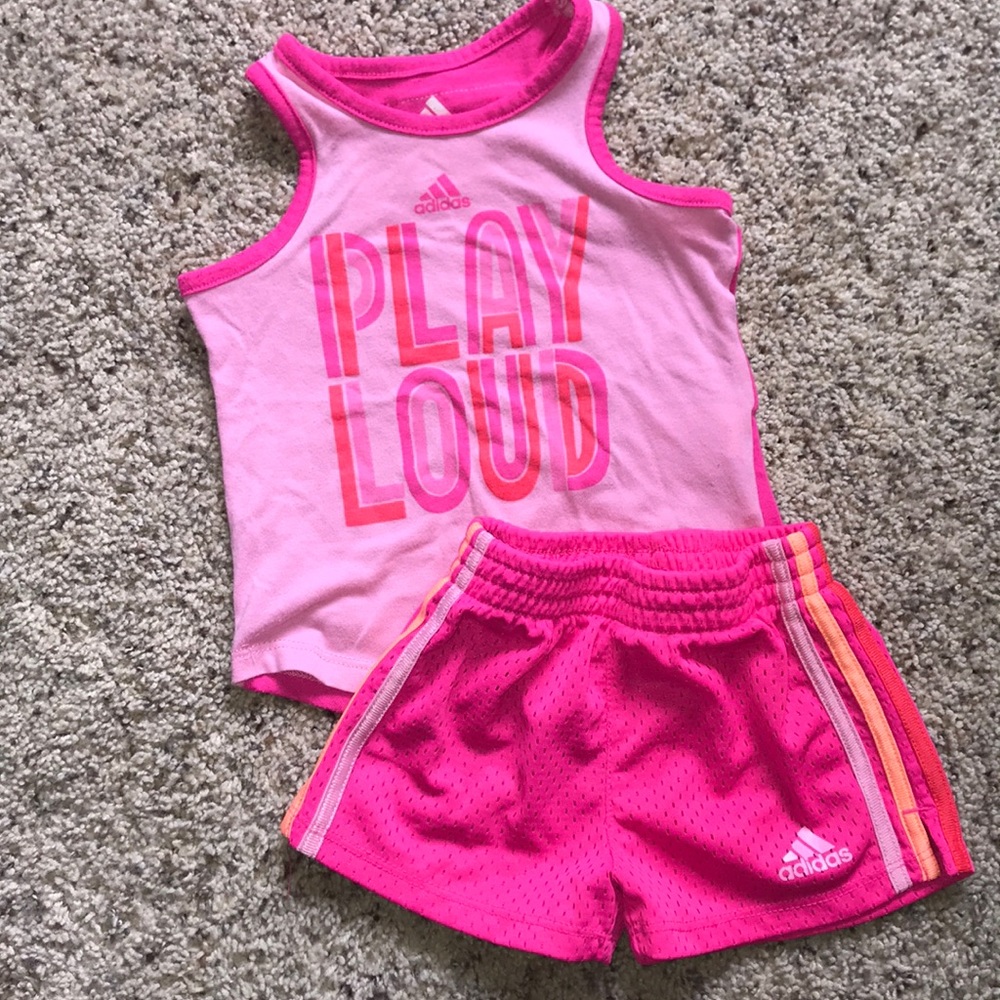 PLAY LOUD adidas outfit